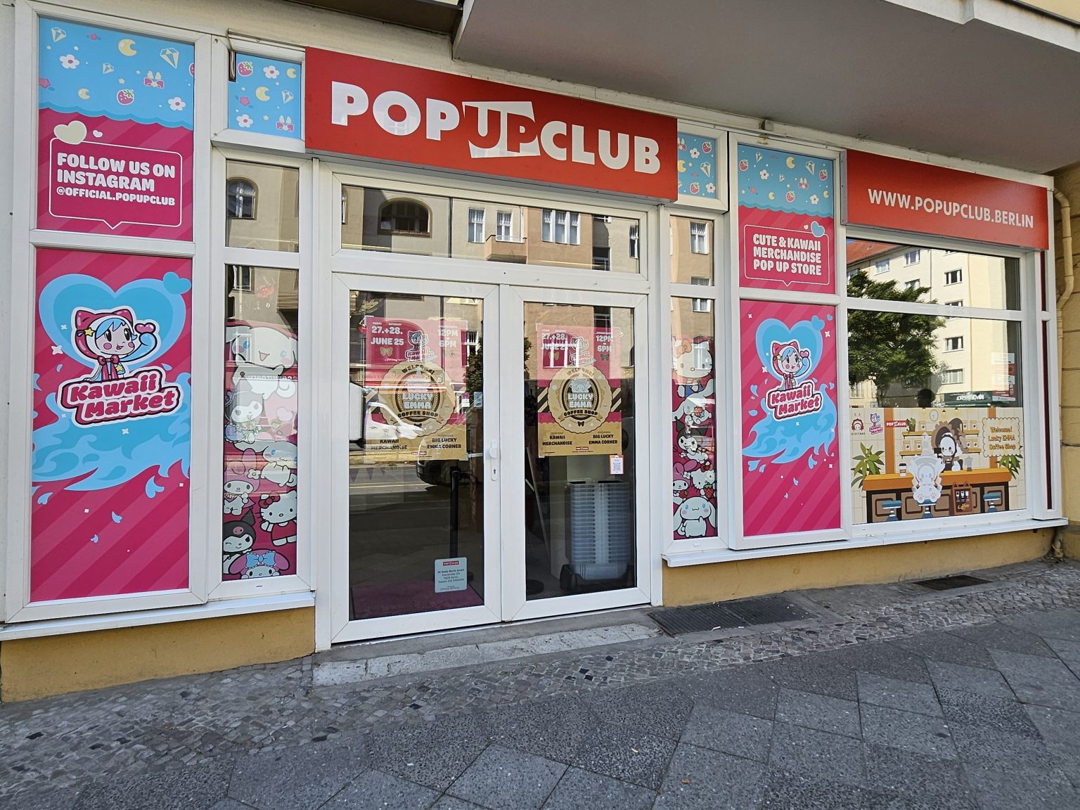 Lucky Emma Pop Up Store Front